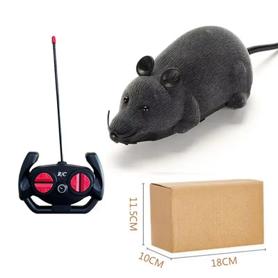 Robot Mouse Rat Funny Cat Toy with Remote Control Multicolor Mouse Wireless Controlled Rat Electric Interactive Pet Supplies