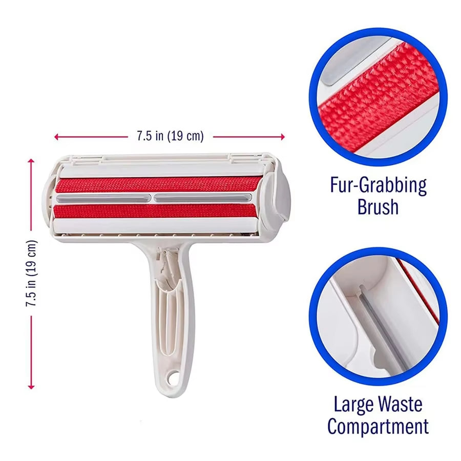 Pet Hair Remover Lint Rollers Brushes Clothes Hairball Remover Brush Dust Sticky Cleaner Fur Zapper Clean Pet Hair Tools