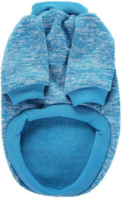 Dog Clothes Dogs Sweater Soft Puppies Clothing Winter Puppy Sweaters Warm Outfit for Dogs Small XXS XS Cat Apparel (X-Large, Light Blue)